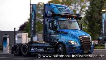 Daimler Truck stellt autonomen E-Cascadia in den USA vor
