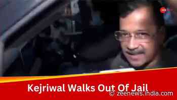 `Public Will Do Justice,` Says Arvind Kejriwal As He Walks Out Of Tihar Jail