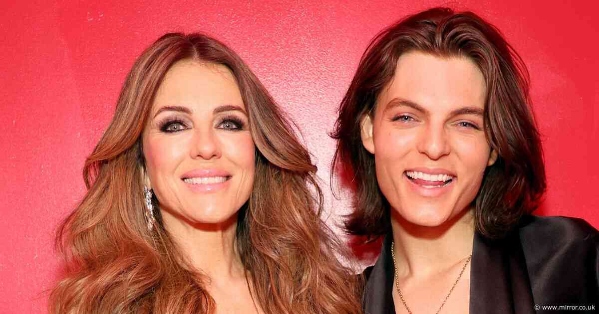 Liz Hurley and son Damian's 'very open' relationship as he directs her sex scene