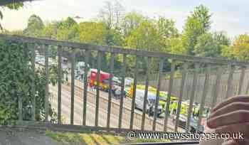 A2 Dartford motorbike crash: Man taken to hospital as another dies