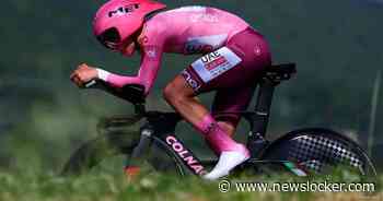 Fenomenale Tadej Pogacar nóg steviger in het roze na geweldige tijdrit in Giro