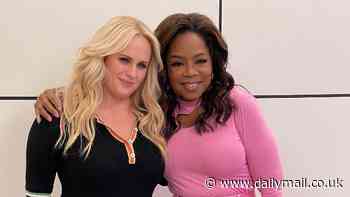Rebel Wilson and Oprah Winfrey show off their slimmed-down figures as they pose together at Weight Watchers event amid Ozempic controversy