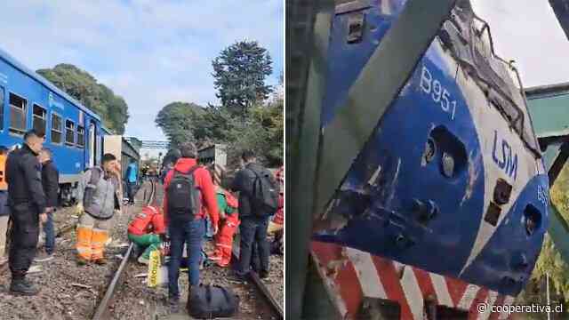 Más de 50 heridos dejó choque de trenes en Buenos Aires