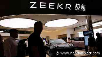 US-Börsengang: Chinesischer E-Autohersteller Zeekr legt starkes Börsendebüt hin