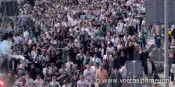Groningen-fans lopen en masse naar stadion voor alles-of-niets duel met Roda