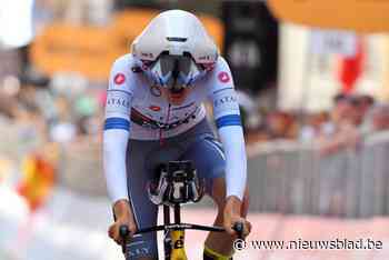 Cian Uijtdebroeks is leider af in jongerenklassement, maar relativeert na degelijke prestatie in Giro-tijdrit: “Dat ik de witte trui verlies, is zeker geen ramp”