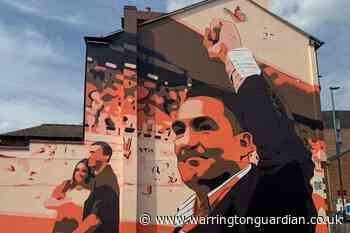 Magnificent mural of Warrington Wolves legend has been completed