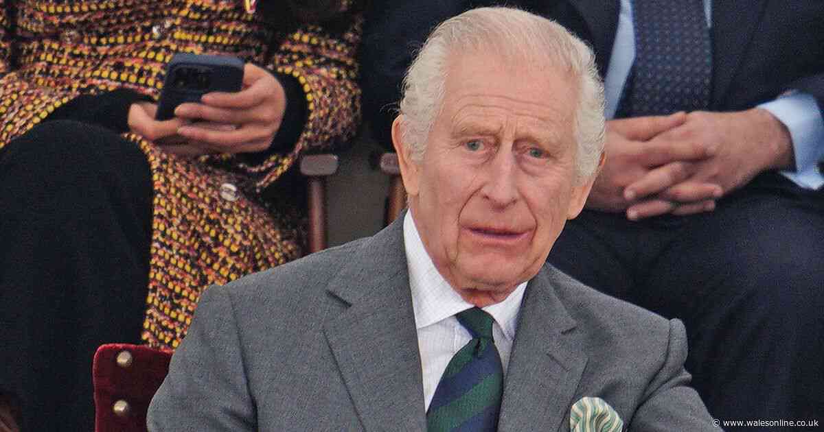 King Charles left shocked by rugby player's act of violence