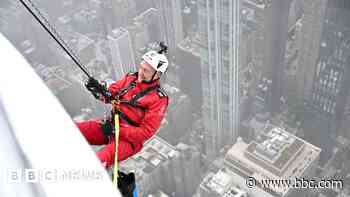 Man, 79, abseils down Empire State Building