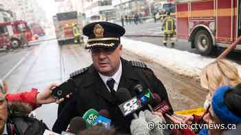 Toronto Fire Chief Matthew Pegg announces retirement
