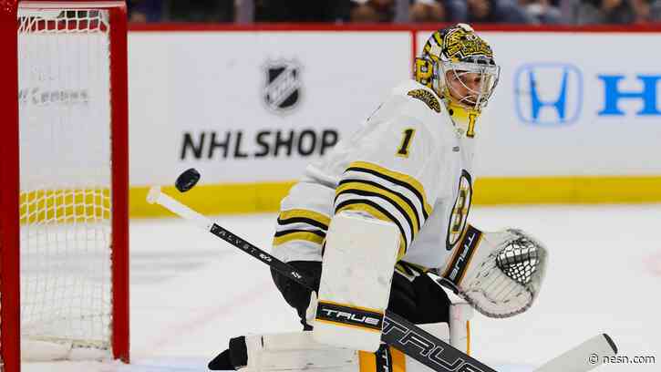 Could Sitting Jeremy Swayman Be Good Move For Bruins?