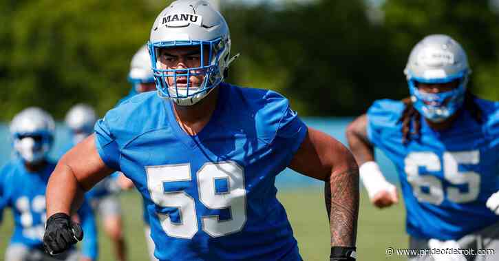Detroit Lions provide some positional clarity on Giovanni Manu, Sione Vaki