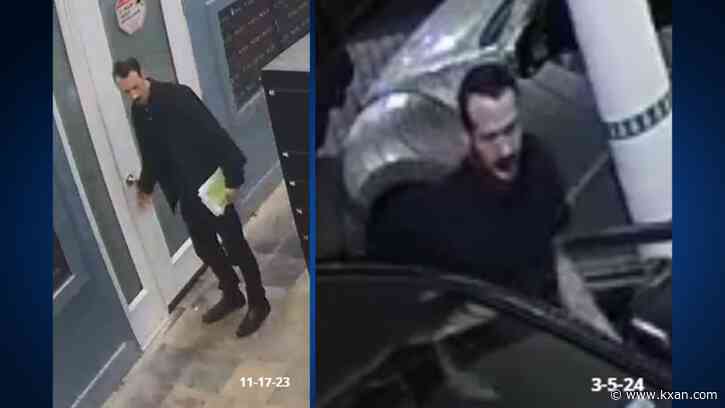 APD searching for burglary suspect with universal mail master key