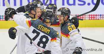 Eishockey-WM 2024: Deutschland ringt Slowakei nieder