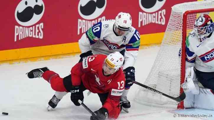 Last year’s runner-up Germany tops Slovakia at ice hockey worlds
