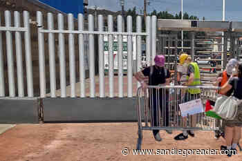 Anti-Zionist activists set up new PedWest border checkpoint
