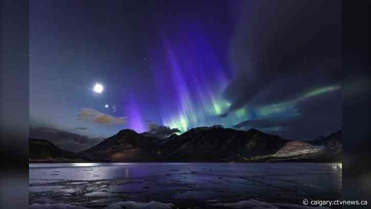 Great weekend for Calgarians to see the northern lights