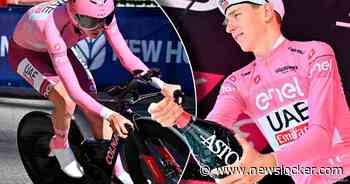 Hoe Pogacar in eerste tijdrit van Giro de concurrentie vermorzelde
