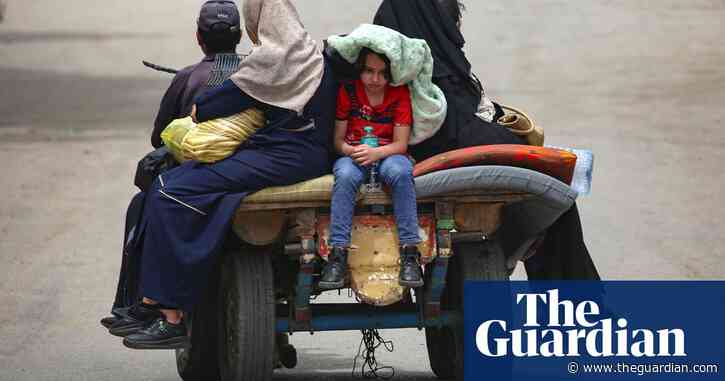 Number of Palestinians fleeing Rafah rises above 150,000 amid Israeli strikes
