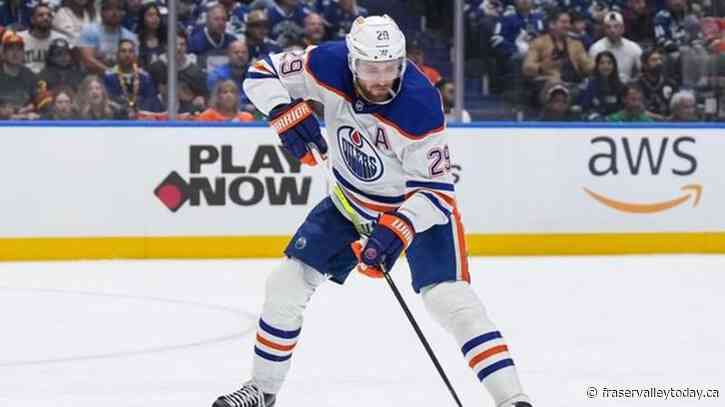 Oilers star Leon Draisaitl questionable for Game 2 vs. Canucks