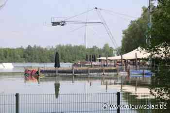 Zelfs drijvend terras staat onder water: Terhills Cablepark in Lanklaar opent met vertraging de deuren