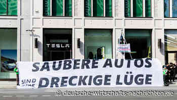 Tesla Grünheide - Protesttage: Polizei schützt Autofabrik mit Großaufgebot