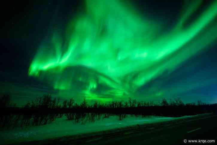 Can't see the northern lights? Try using your phone camera