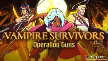 Keep on shooting with the Contra-themed Vampire Survivors: Operation Guns
