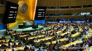 UN-Vollversammlung gibt Palästinensern mehr Rechte