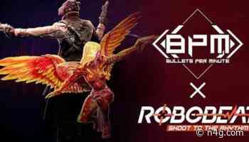 The "BPM x ROBOBEAT" crossover kicks-off via Steam on May 14th, 2024