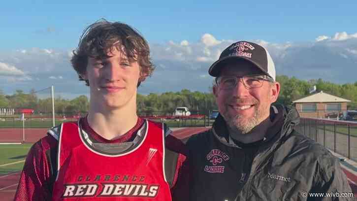 May scholar-athlete: Clarence's Cory Cummins comes from a strong lacrosse family