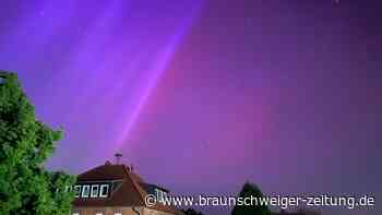 Wie himmlisch: So schön waren die Polarlichter über Braunschweig