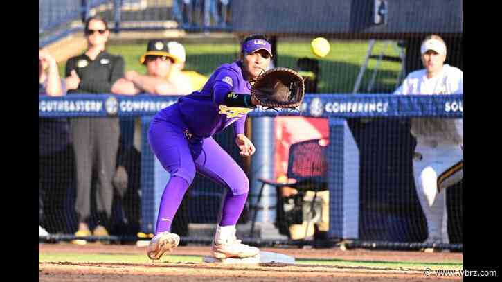 LSU softball falls 2-1 in 7th inning, out at SEC tournament in semi's