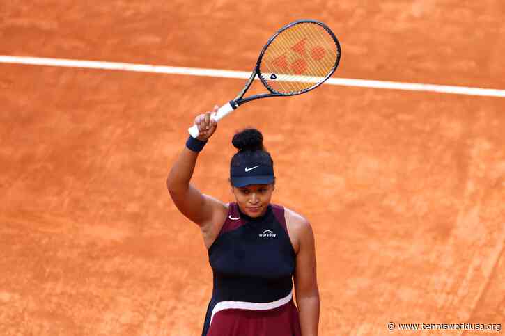 Naomi Osaka shares how she was left feeling 'embarrassed' after recent practice match