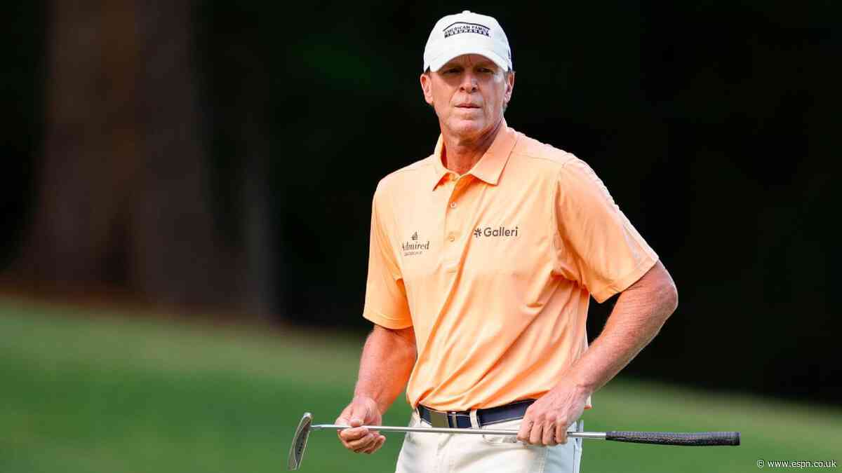 Stricker leads Els by 1 stroke at Regions Tradition