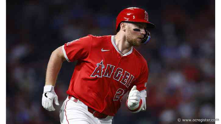 Angels’ Brandon Drury has no regrets about trying to play through hamstring issue