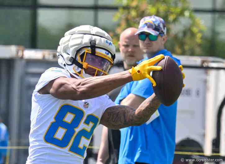Chargers’ rookie receivers get first chances to make first impressions