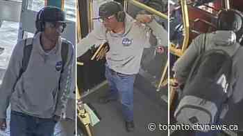 Police release photos of suspect accused of sexually assaulting TTC passenger