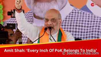 Lok Sabha Elections 2024: Amit Shah Blasts At Congress, Says `Every Inch Of PoK Belongs To India`