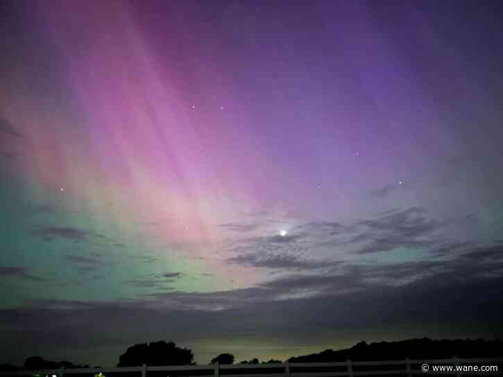 Northern lights spotted in Indiana & Ohio