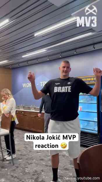 In true Nikola fashion 🤣 #nba #denvernuggets #basketball #nuggets #nikolajokic #joker