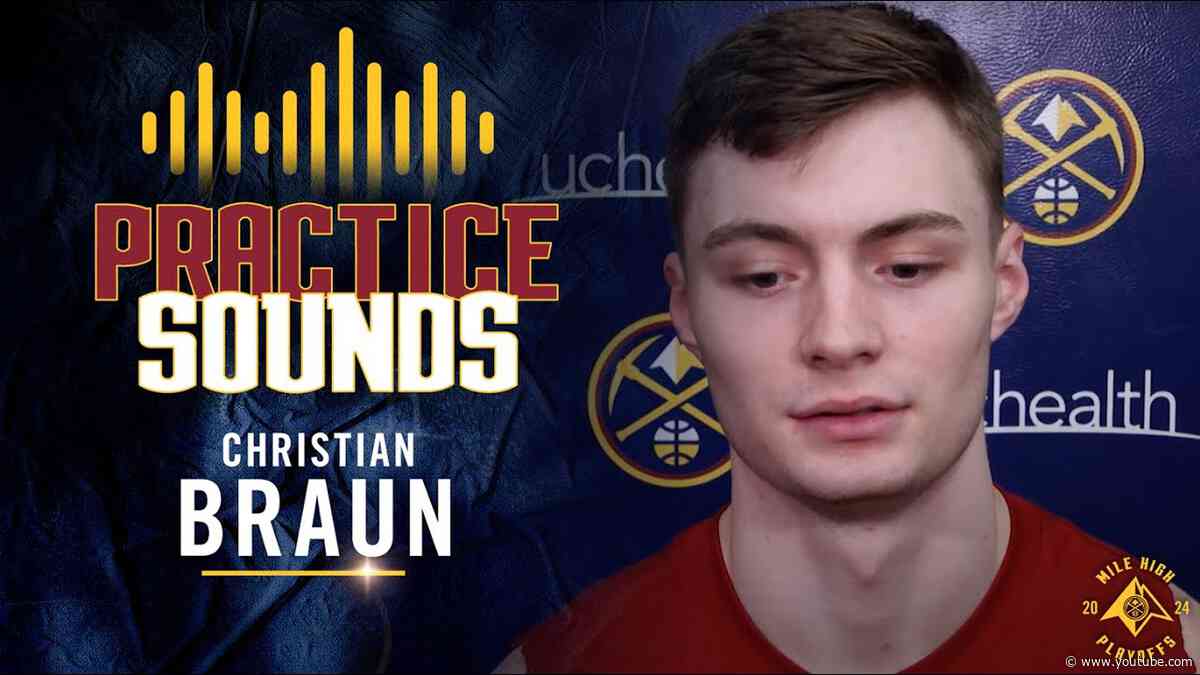 Christian Braun Full Post Practice Media 🎙 | 5/8/24