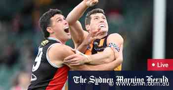 AFL 2024 round nine LIVE updates: Moore firing for Hawks as Saints try to overcome slow start