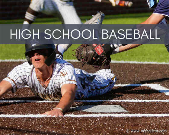 CIF-SS baseball playoffs: Friday’s scores, updated schedule for Tuesday’s semifinals