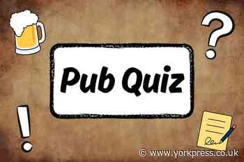 Pub Quiz May 11: How smart are you?  Find out with this quiz