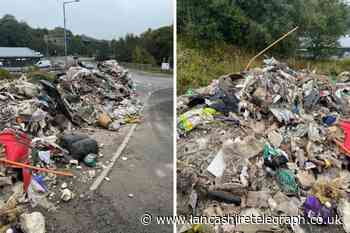 Three men fly-tipped 2,000 tonnes of waste at Bacup farm