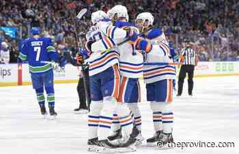 Oilers 4, Canucks 3 (OT): Edmonton dominates to level series