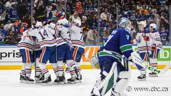Bouchard lifts Oilers to 4-3 overtime win over Canucks in Game 2