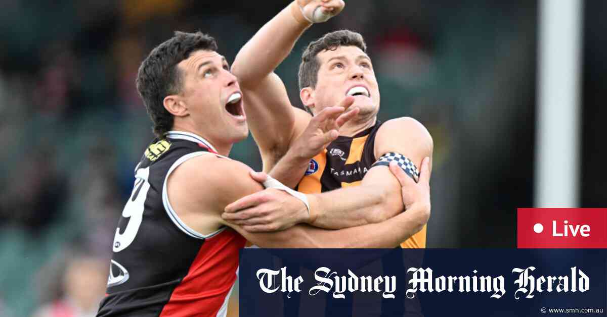 AFL 2024 round nine LIVE updates: Desperate Saints chase win in final minutes as Hawks hold slim lead