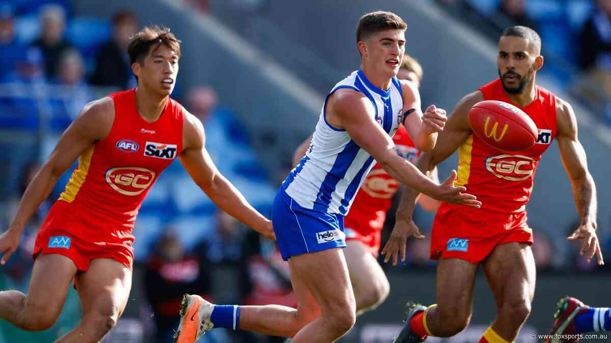 LIVE AFL: The Harley Reid Cup? Roos face Suns for first time since ‘costly’ last-round win